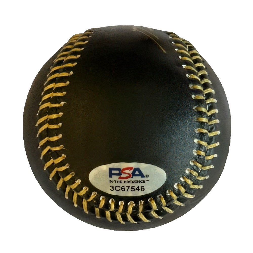 Roberto Clemente Jr. Signed Black & Gold MLB Baseball