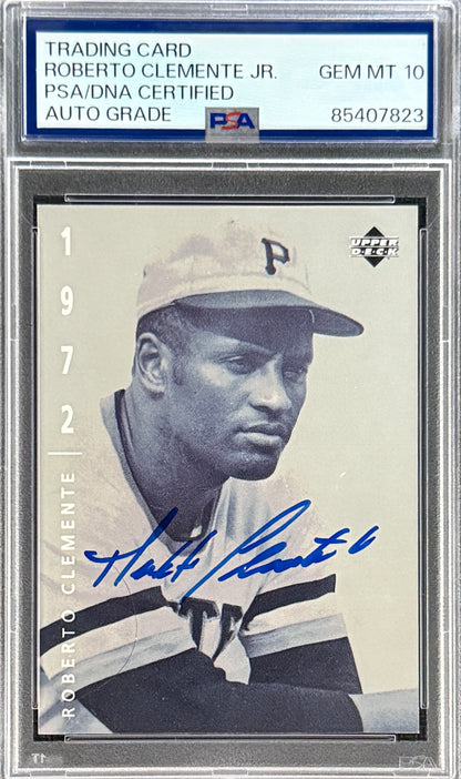 Roberto Clemente Jr. Signed Roberto Clemente 1994 Upper Deck "1972 Tribute" Card