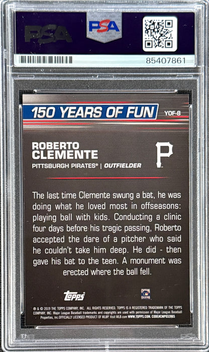 Roberto Clemente Jr. Signed Roberto Clemente 2019 Topps "Opening Day" Card
