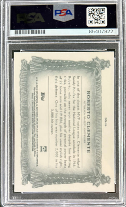 Roberto Clemente Jr. Signed Roberto Clemente 2022 “Allen & Ginter” Card